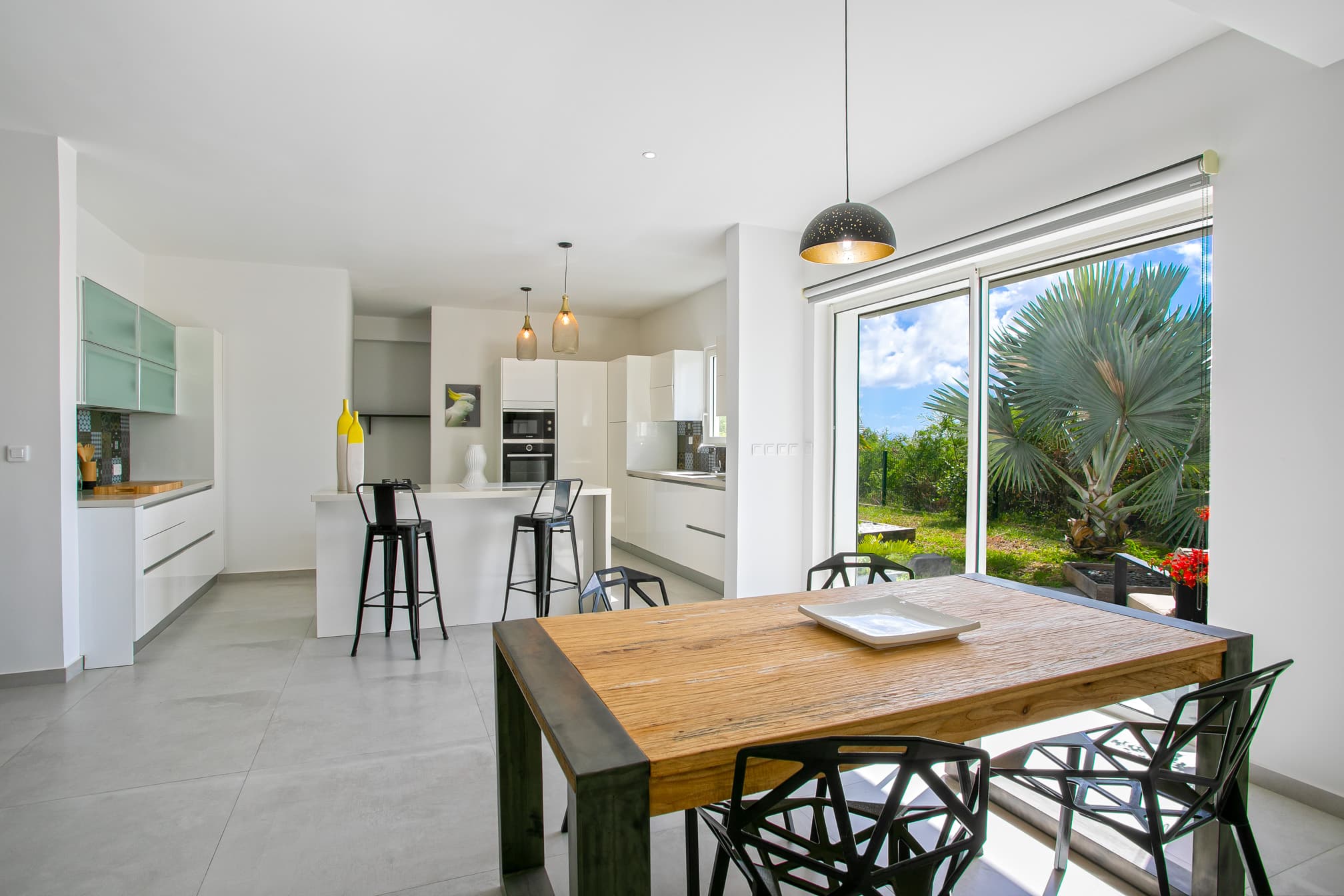 Garden Living Room View
